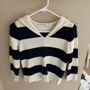 NEVER WORN PERFECT CONDITION Christian Dior Knit Top (Limited Edition)